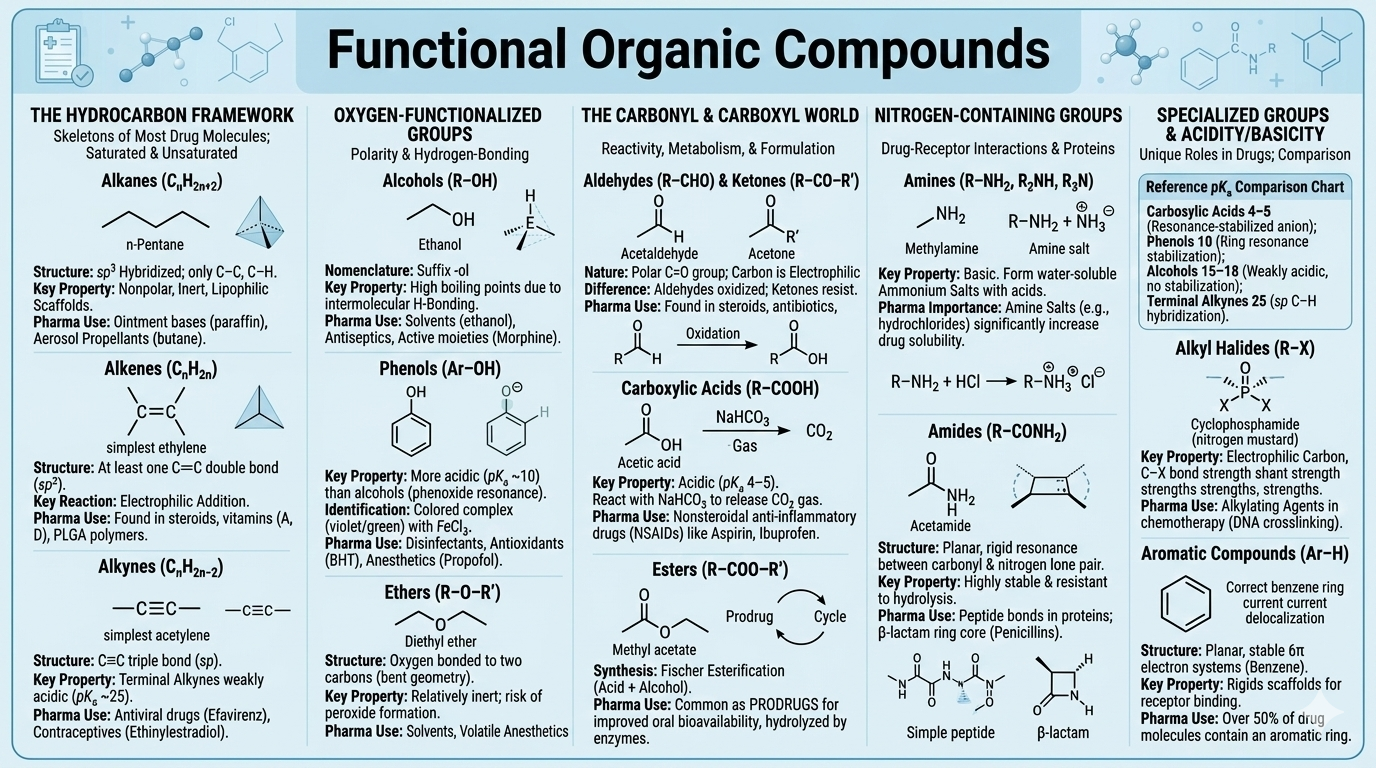 Functional Organic Compounds