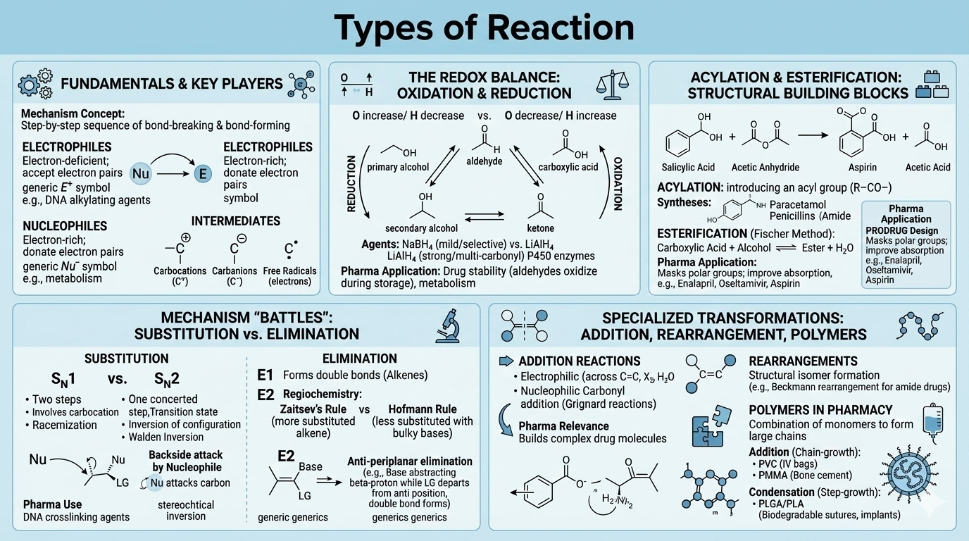 Types of Reactions